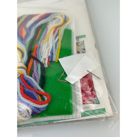 Janlynn Big Stitch Counted Cross Stitch 2006 10x10 Snowman Let it Snow Christmas - Picture 11 of 14